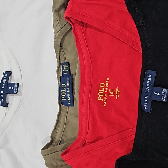 Lot of 10 Ralph Lauren Polo tees -xs & small - Picture 3 of 3
